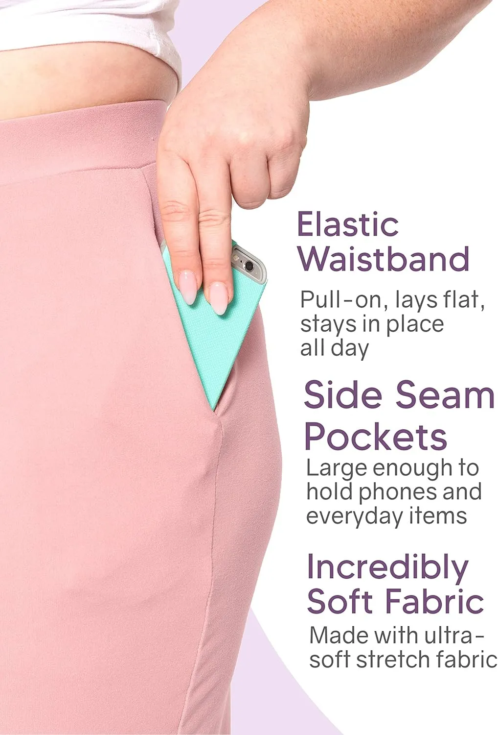 Women's Oh So Soft Jogger Skirt with Pockets | Small-3X